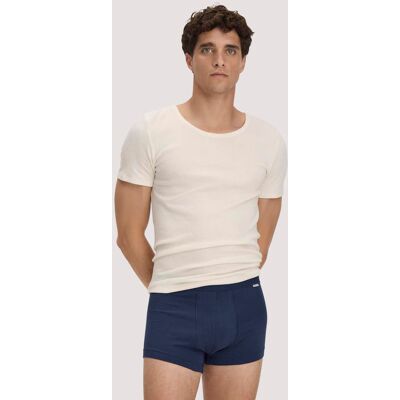 hessnatur Herren Pants Regular Cut COTTON MIX aus Bio-Baumwolle - blau Größe 8 = XXL hessnatur Herren Pants Regular Cut COTTON MIX aus Bio-Baumwolle - blau Größe 8 = XXL