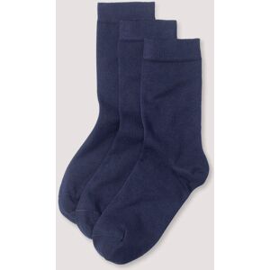 hessnatur Damen Socke aus Bio-Baumwolle - blau Größe 35-37 hessnatur Damen Socke aus Bio-Baumwolle - blau Größe 35-37