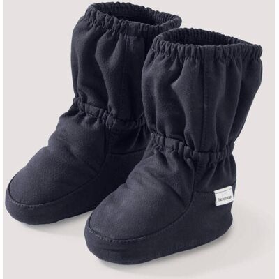 hessnatur Baby Softshell Schuhe aus Bio-Baumwolle - blau Größe 50/56 hessnatur Baby Softshell Schuhe aus Bio-Baumwolle - blau Größe 50/56