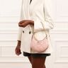 Gucci Crossbody Bags - Mini GG Shoulder Bag Matelassé Leather - Gr. unisize - in Rosa - für Damen