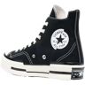 Converse Sneakers - Chuck 70 Plus High (schwarz/weiß) - Gr. 10 - in Schwarz - für Damen