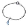 Pandora Charms - Disney Cinderella shoe sterling silver dangle with - Gr. unisize - in Blau - für Damen