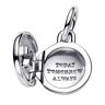 Pandora Charms - Key hole engravable locket sterling silver dangle - Gr. unisize - in Silber - für Damen
