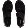 Calvin Klein Sandalen - Flatform Wedge - Gr. 39 (EU) - in Schwarz - für Damen