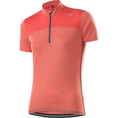 Löffler Bike Trikot Merino HZ - Pink Löffler Bike Trikot Merino HZ - Pink