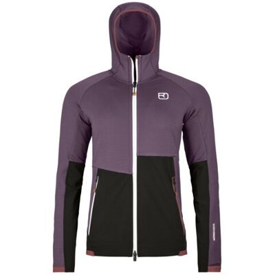 Ortovox Fleece Rib Hoody - Lila Ortovox Fleece Rib Hoody - Lila