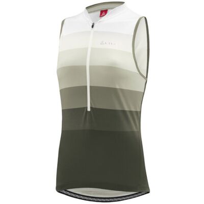 Löffler Bike Sleeveless Jersey Hz Rainbow - Hellgrün Löffler Bike Sleeveless Jersey Hz Rainbow - Hellgrün