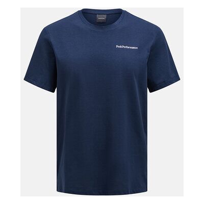 PeakPerformance Explore Logo Tee - Blau PeakPerformance Explore Logo Tee - Blau