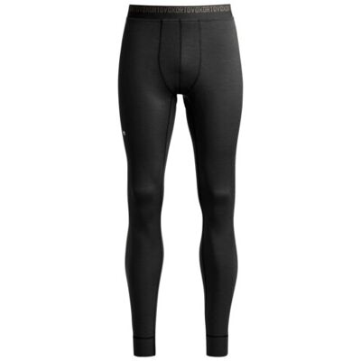 Ortovox 185 Rock n Wool Long Pants - Schwarz Ortovox 185 Rock n Wool Long Pants - Schwarz