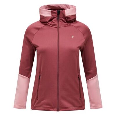 PeakPerformance Rider Essentials Zip Hood - Rosa PeakPerformance Rider Essentials Zip Hood - Rosa