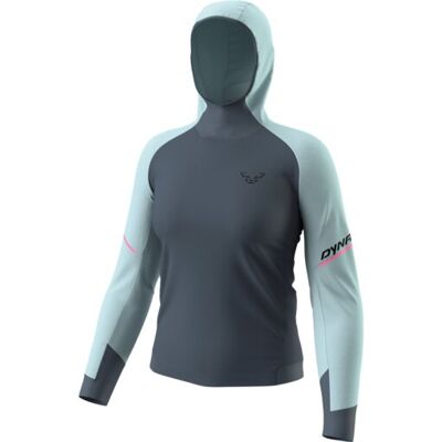 Dynafit Alpine L/S Hooded Tee - Hellblau Dynafit Alpine L/S Hooded Tee - Hellblau