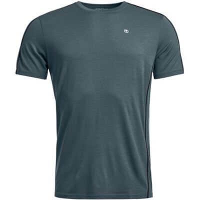 Ortovox 185 Rock n Wool Short Sleeve - Schwarz Ortovox 185 Rock n Wool Short Sleeve - Schwarz