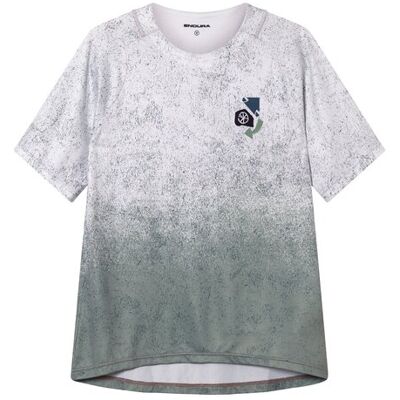 Endura Singletrack S/S Print Tee - Türkis Endura Singletrack S/S Print Tee - Türkis