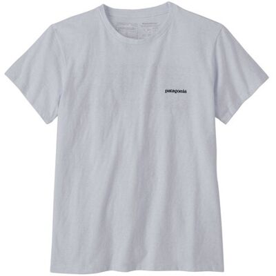 Patagonia P-6 Logo Responsibili-Tee - Weiß Patagonia P-6 Logo Responsibili-Tee - Weiß