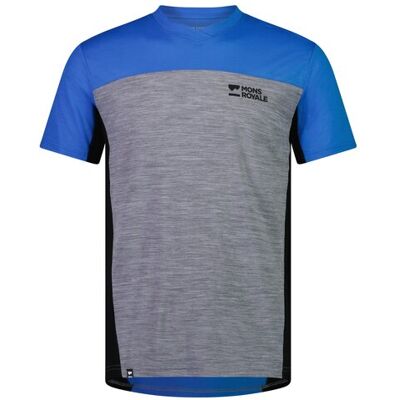 Mons Royale Redwood Merino Air-Con VT - Blau Mons Royale Redwood Merino Air-Con VT - Blau