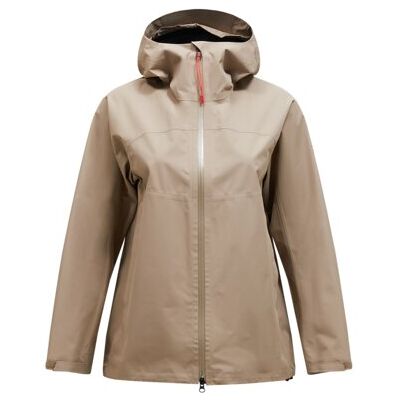 PeakPerformance Treeline Shell Jacket - Hellbraun PeakPerformance Treeline Shell Jacket - Hellbraun