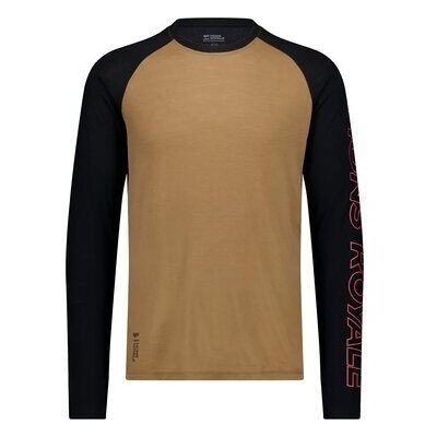 Mons Royale Temple Merino Long Sleeve - Hellbraun Mons Royale Temple Merino Long Sleeve - Hellbraun