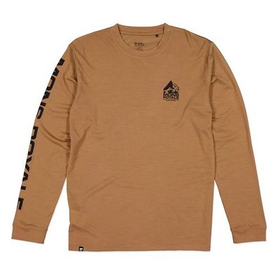 Mons Royale Icon Merino Classic Long Sleeve - Hellbraun Mons Royale Icon Merino Classic Long Sleeve - Hellbraun