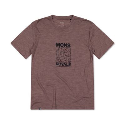 Mons Royale Zephyr Merino Tencel T-Shirt - Dunkelbraun Mons Royale Zephyr Merino Tencel T-Shirt - Dunkelbraun