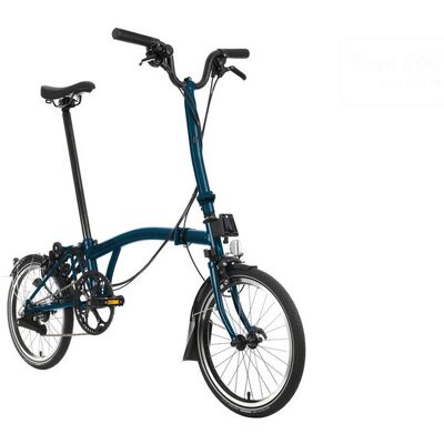 Brompton C Line H12R - Blau Brompton C Line H12R - Blau