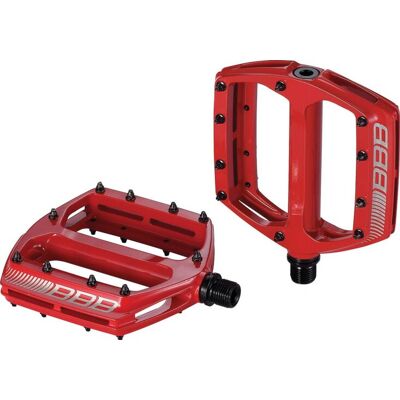BBB CoolRide Plattformpedal BPD-36 - Rot BBB CoolRide Plattformpedal BPD-36 - Rot
