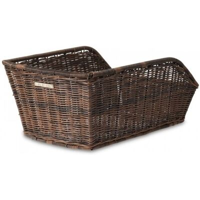 BASIL Hinterrad-Korb Cento-Rattan - Dunkelbraun BASIL Hinterrad-Korb Cento-Rattan - Dunkelbraun