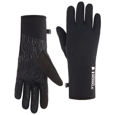 Mons Royale Amp Wool Fleece Glove - Schwarz Mons Royale Amp Wool Fleece Glove - Schwarz