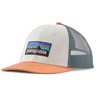 Patagonia P-6 Logo LoPro Trucker Hat - Weiß Patagonia P-6 Logo LoPro Trucker Hat - Weiß