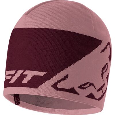 Dynafit Leopard Logo Beanie - Rosa Dynafit Leopard Logo Beanie - Rosa