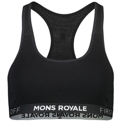Mons Royale Sierra Sports Bra - Schwarz Mons Royale Sierra Sports Bra - Schwarz