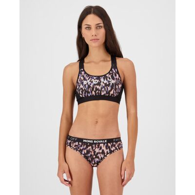 Mons Royale Stella Merino X-back Bra - Bunt Mons Royale Stella Merino X-back Bra - Bunt