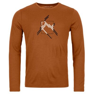Ortovox 185 Merino Mtn Cutout Ls - Dunkelbraun Ortovox 185 Merino Mtn Cutout Ls - Dunkelbraun
