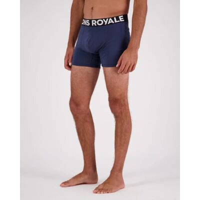Mons Royale Hold em Shorty Merino Boxer - Blau Mons Royale Hold em Shorty Merino Boxer - Blau