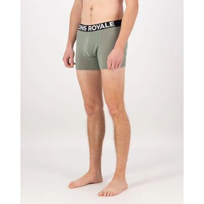 Mons Royale Hold em Shorty Merino Boxer - Grün Mons Royale Hold em Shorty Merino Boxer - Grün