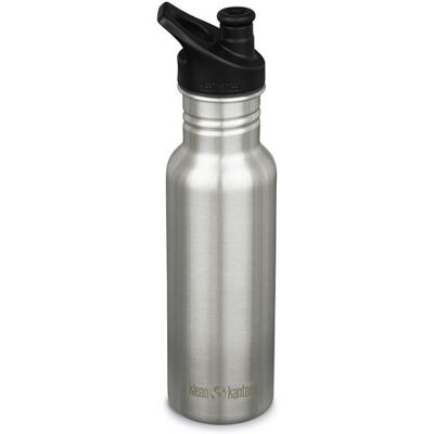 Klean Kanteen 532ml Klassische Edelstahlflasche - Robust & Auslaufsicher Klean Kanteen 532ml Klassische Edelstahlflasche - Robust & Auslaufsicher