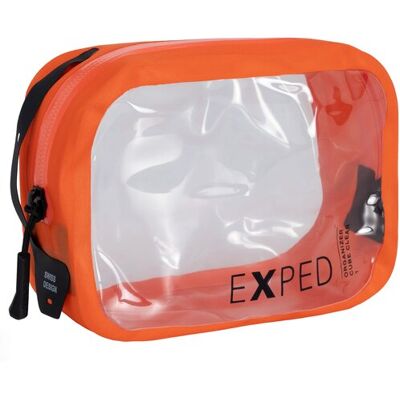 Exped Organizer Cube Clear - Rot Exped Organizer Cube Clear - Rot