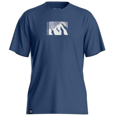Ortovox 120 Cool Tec Mtn Sun Ts - Blau Ortovox 120 Cool Tec Mtn Sun Ts - Blau