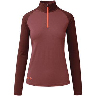 Martini Horizon Halfzip Shirt - Rot Martini Horizon Halfzip Shirt - Rot