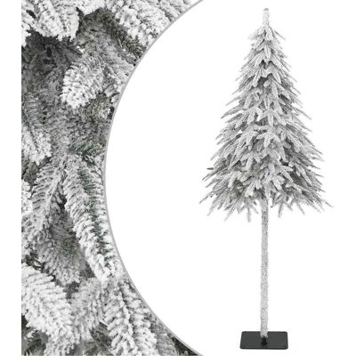 vidaXL - Künstlicher Weihnachtsbaum mit Schnee - Weiß - 150 cm - Weihnachtsbaum vidaXL - Künstlicher Weihnachtsbaum mit Schnee - Weiß - 150 cm - Weihnachtsbaum