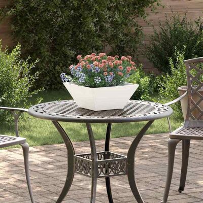 vidaXL Garten-Pflanzgefäß 5 Stk. Weiß 35 x 35 x 15 cm vidaXL Garten-Pflanzgefäß 5 Stk. Weiß 35 x 35 x 15 cm