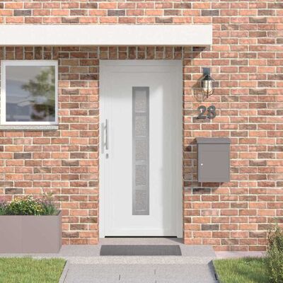vidaXL Vordertür Weiß 108 x 208 cm PVC vidaXL Vordertür Weiß 108 x 208 cm PVC