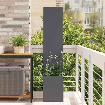 vidaXL Garten Sichtschutz-Leinwand Anthrazit 32 x 32 x 150 cm vidaXL Garten Sichtschutz-Leinwand Anthrazit 32 x 32 x 150 cm