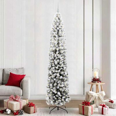 vidaXL Künstlicher Weihnachtsbaum mit 300 LEDs mit Ständer Grün 240 cm vidaXL Künstlicher Weihnachtsbaum mit 300 LEDs mit Ständer Grün 240 cm