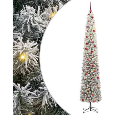vidaXL Künstlicher Weihnachtsbaum mit 300 LEDs mit Ständer Grün 270 cm vidaXL Künstlicher Weihnachtsbaum mit 300 LEDs mit Ständer Grün 270 cm