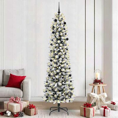 vidaXL Künstlicher Weihnachtsbaum Weiß 240 cm vidaXL Künstlicher Weihnachtsbaum Weiß 240 cm