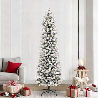 vidaXL Künstlicher Weihnachtsbaum Weiß 240 cm vidaXL Künstlicher Weihnachtsbaum Weiß 240 cm