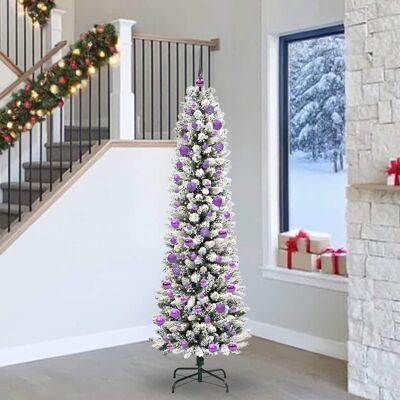 vidaXL Künstlicher Weihnachtsbaum Weiß 240 cm vidaXL Künstlicher Weihnachtsbaum Weiß 240 cm