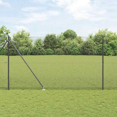 vidaXL Stahlzaun 1,6x10 m - Zäunung vidaXL Stahlzaun 1,6x10 m - Zäunung