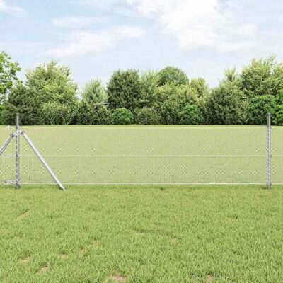 VIDAXL Gartengitter - Hexagonales Stahl 0,5x10 m - Außengrenze VIDAXL Gartengitter - Hexagonales Stahl 0,5x10 m - Außengrenze