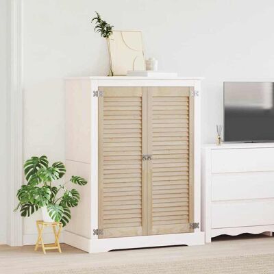 vidaXL Schranktür 2 pcs Natur 110 x 2,1 x 39,5 cm Massives Kiefernholz vidaXL Schranktür 2 pcs Natur 110 x 2,1 x 39,5 cm Massives Kiefernholz